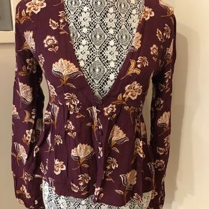 Forever 21 | Tie-Back Peplum (final price)